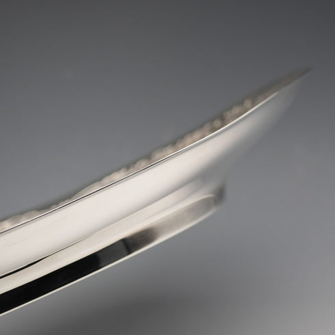 英國復古鍍銀橢圓形餐盤 Mappin&Webb 附原盒 極美品