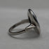 Vintage British Jewelry, Wedgwood Jasperware Sterling Silver Ring (JP size 14)