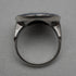 Vintage British Jewelry, Wedgwood Jasperware Sterling Silver Ring (JP size 14)