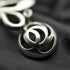 English Vintage Sterling Silver Glasgow Rose Pendant with Sterling Silver Chain