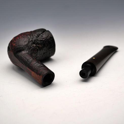 Circa 1967 British Vintage Dunhill Shell Briar Pipe - cracked