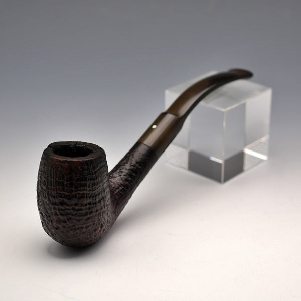 Circa 1980s Vintage British Dunhill Shell Briar Pipe, with cracks