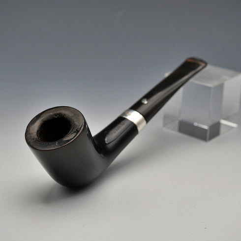 Vintage Ireland Peterson's CARA Smoking Pipe Sterling Silver Accents