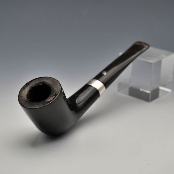 Vintage Ireland Peterson's CARA Smoking Pipe Sterling Silver Accents