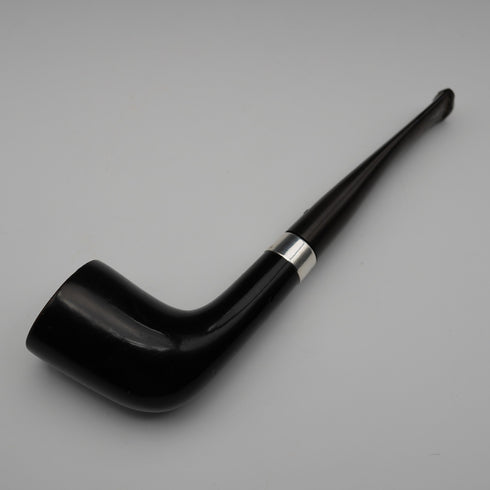 Vintage Ireland Peterson's CARA Smoking Pipe Sterling Silver Accents
