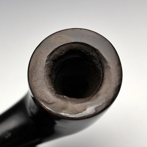 Vintage Ireland Peterson's CARA Smoking Pipe Sterling Silver Accents