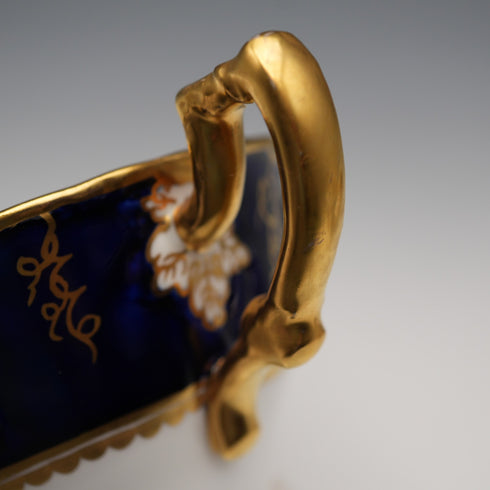 UK Vintage Royal Crown Derby "Vine Cobalt" Cup & Saucer