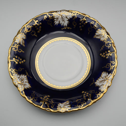 UK Vintage Royal Crown Derby "Vine Cobalt" Cup & Saucer