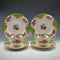 UK Vintage Paragon "Rockingham Green" Teacup Trio Pair