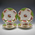 UK Vintage Paragon "Rockingham Green" Teacup Trio Pair