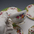 UK Vintage Paragon "Rockingham Green" Teacup Trio Pair