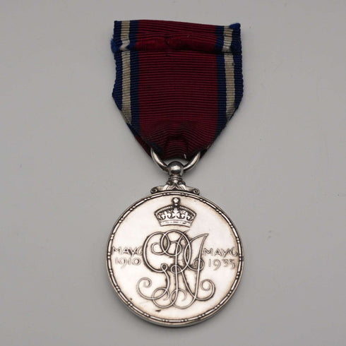 1935 King George V Silver Jubilee Sterling Silver Medal