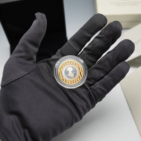 英国 2ポンド記念銀貨 ジェーン・オースティンの没後200周年 RoyalMint ケース・説明書付
