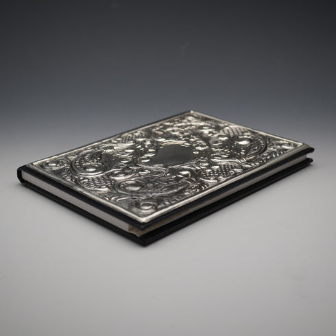Italian Vintage Sterling Silver Address Book in Box, Unused