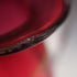 UK Vintage Victorian Cranberry Glass Enamel Decorated Jug