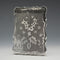 1902 English Antique Sterling Silver Card Case 61g Sydney&Co