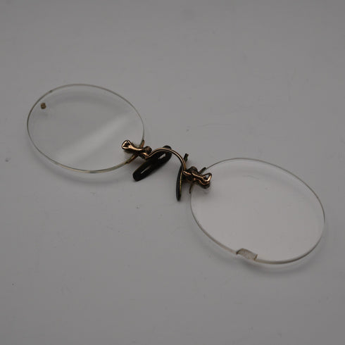 1907年 英國古董 純銀眼鏡盒 眼鏡套組 White & Reynolds