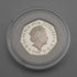 UK Beatrix Potter 150th Anniversary "Mrs. Tittlemouse" 50 Pence Commemorative Silver Coin Royal Mint with Case and Booklet 24619