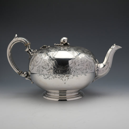 約1900年 英國古董鍍銀茶具咖啡具組 Martin&Hall