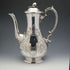 Circa 1900 British Antique Silver Plated Tea and Coffee Set by Martin & Hall