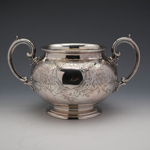 約1900年 英國古董鍍銀茶具咖啡具組 Martin&Hall