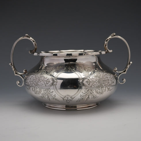 1882年 英國古董鍍銀茶具 Elkington