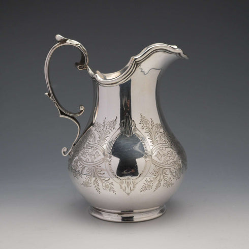 1882年 英國古董鍍銀茶具 Elkington