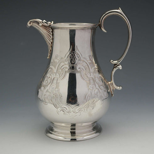 Circa 1900 British Antique Silver Plated Tea and Coffee Set by Martin & Hall
