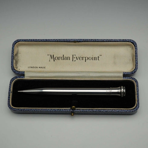 美國復古 WAHL EVERSHARP 純銀迷你推進式鉛筆附盒
