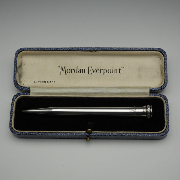 美國復古 WAHL EVERSHARP 純銀迷你推進式鉛筆附盒