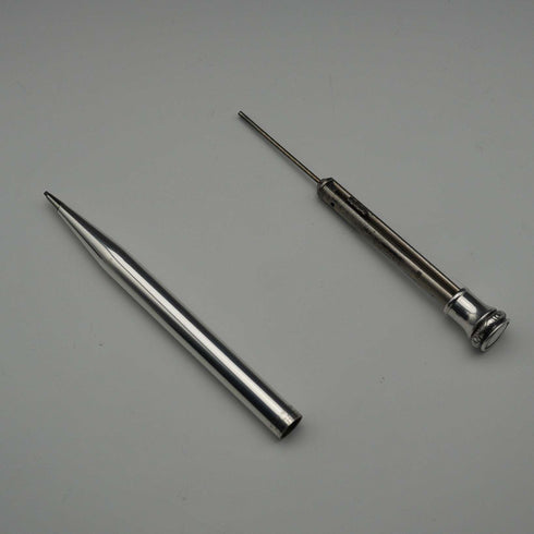 美國復古 WAHL EVERSHARP 純銀迷你推進式鉛筆附盒