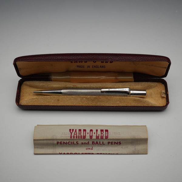 1961年 英國 YARD-O-LED 純銀製 迷你自動鉛筆 YARD-O-LETTE