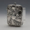 1908 British Antique Sterling Silver Vesta Case 32g Lines, Bunn & Mason
