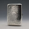 1906 British Antique Sterling Silver Cigarette Case 65g William Neale