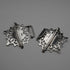 1900 English Antique Sterling Silver Nurse's Belt Buckle 21g Adie & Lovekin