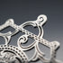 1900 English Antique Sterling Silver Nurse's Belt Buckle 21g Adie & Lovekin