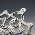 1900 English Antique Sterling Silver Nurse's Belt Buckle 21g Adie & Lovekin