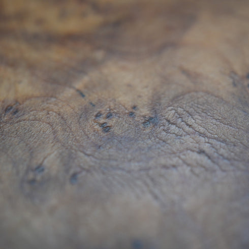 British Vintage Burr Wood Box