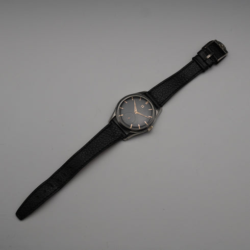 1950年頃 オメガ 紳士用 機械式腕時計 Ref2503-1 Cal265 ブラックダイヤル 動作良好