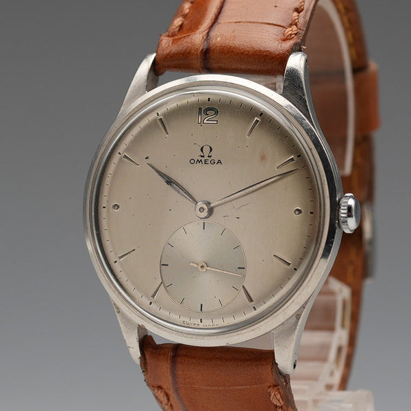 約1947年 Omega 男士機械錶 Ref.2181-5 Cal.30T2PC 原裝錶盤 運行良好