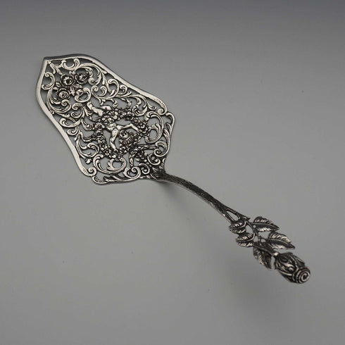 德國製 復古 835純銀 蛋糕鏟 32克 附紙盒
