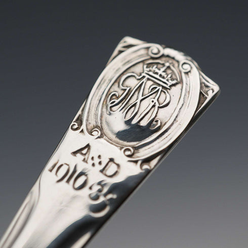 1934年 英國復古純銀禧年茶匙6件組 共55克 Northern Goldsmiths Co 附盒