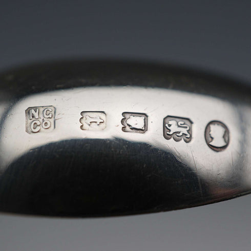 1934年 英國復古純銀禧年茶匙6件組 共55克 Northern Goldsmiths Co 附盒