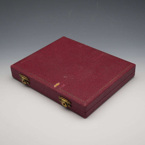 1896年 英國古董 純銀浮雕茶匙6入組 共84克 Thomas Bradbury & Sons 附盒