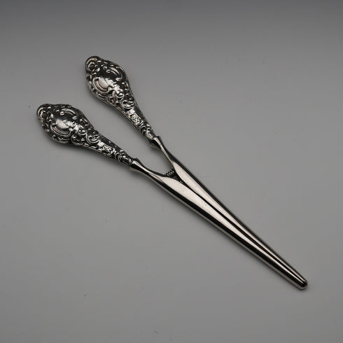 1910年 英國古董 純銀手柄撐手套器 J&R Griffin