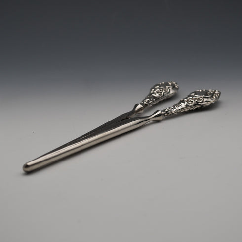 1910年 英國古董 純銀手柄撐手套器 J&R Griffin