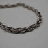 英國復古純銀編織豐厚長項鍊 60公分 28克