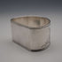 Antique British silver plate napkin rings, set of 6