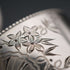 Antique British silver plate napkin rings, set of 6