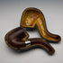 1912 British Antique AWC Smoking Pipe with Sterling Silver Decoration in Case